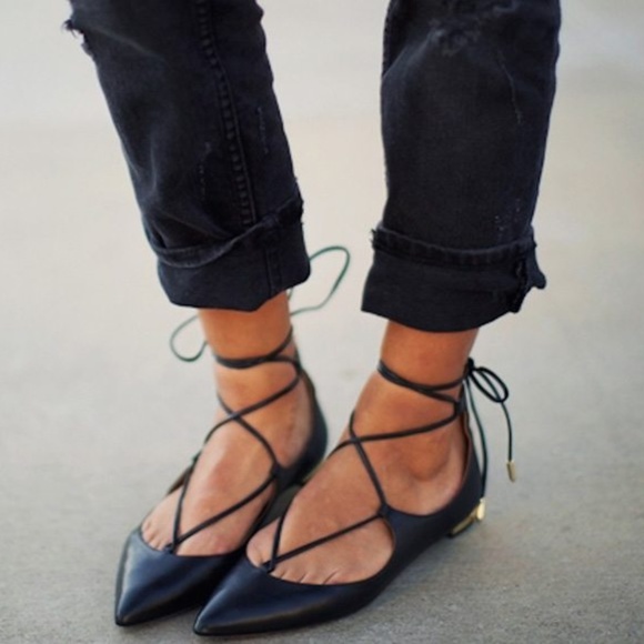 Aquazzura Classic Christy Flats- Size 6 - Picture 4 of 10